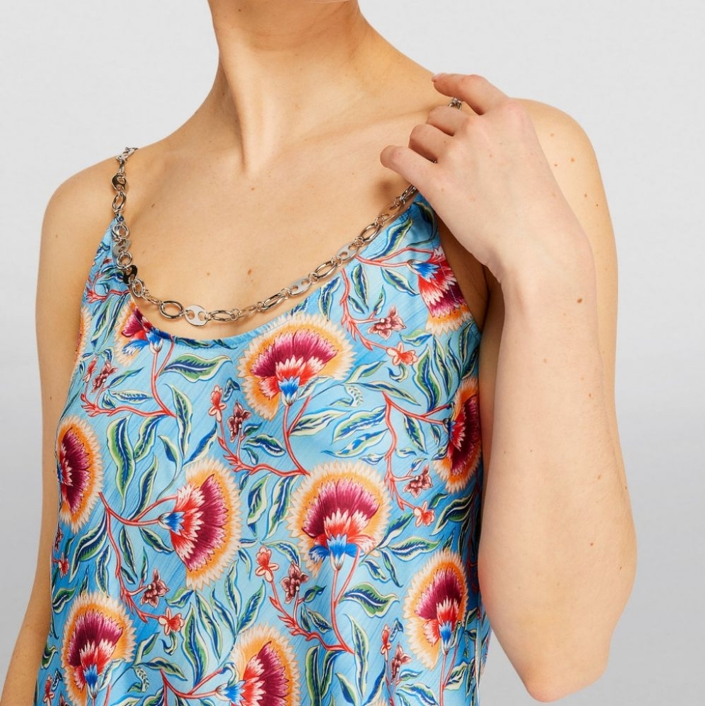 NWT Rabanne Blue Cami - Picture 6 of 6